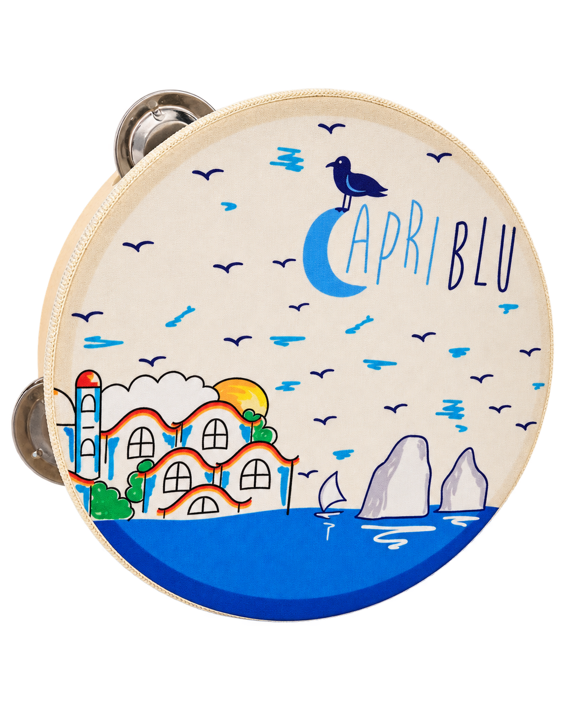 Tamburello Capri Blu