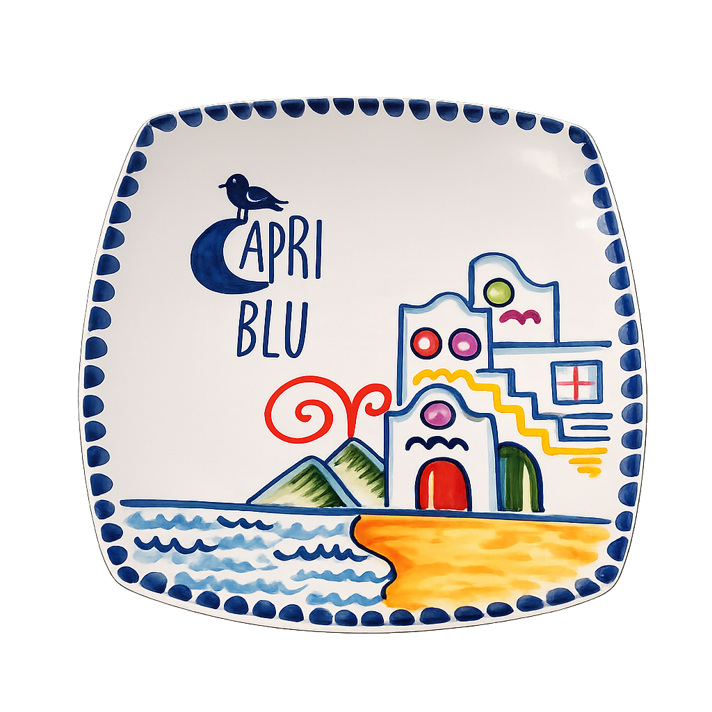 Piattino Borgo mediterraneo